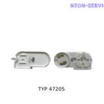 GNIAZDO ŚWIETLÓWKI TYP 47205